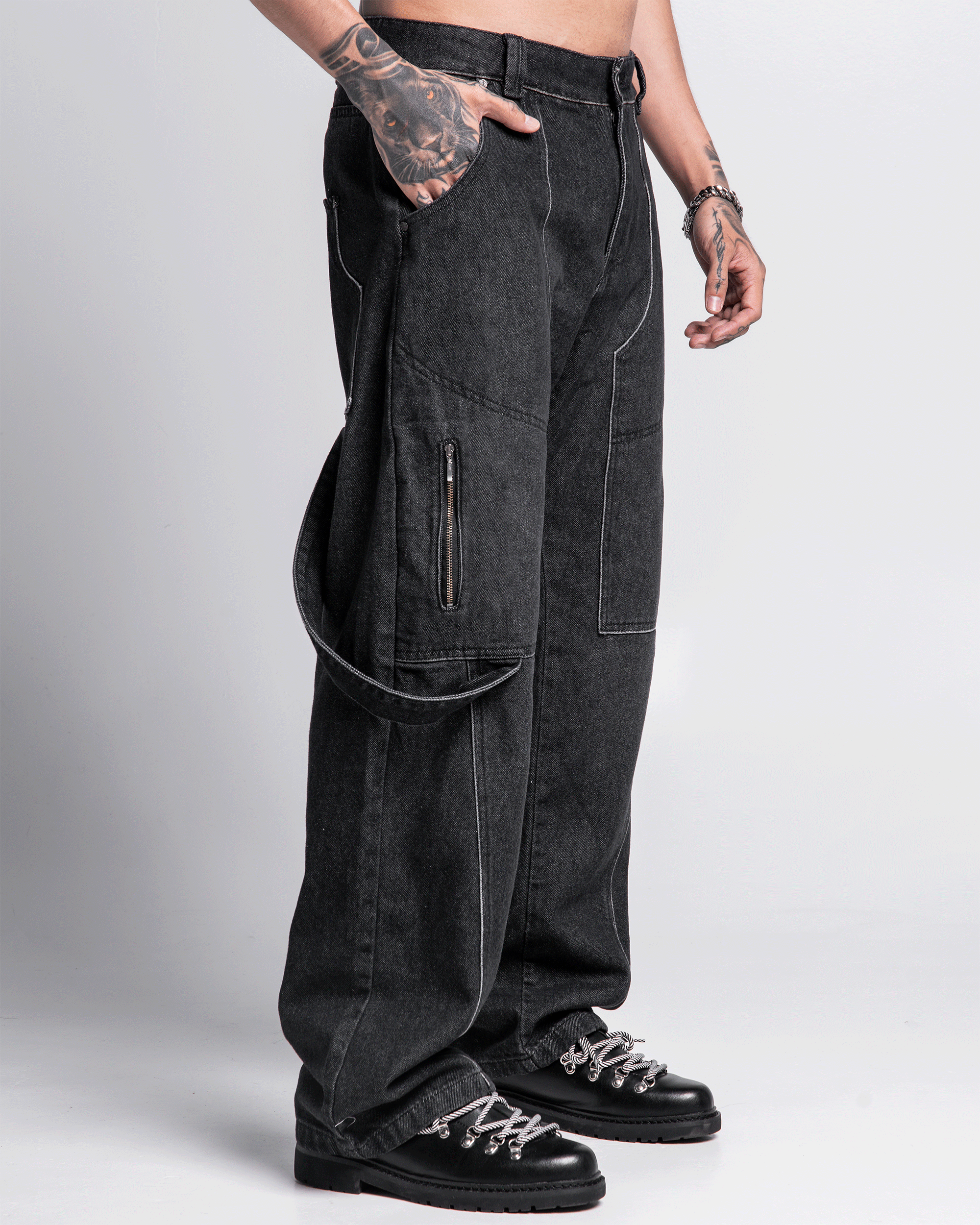 Denim Pant Carpintero Negro