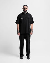 Graphic Tshirt Oversize Negra Arkad Records