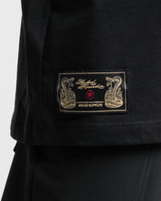 Graphic Tshirt Oversize Negra Arkad Records