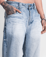 Jean Azul Claro Pinzas