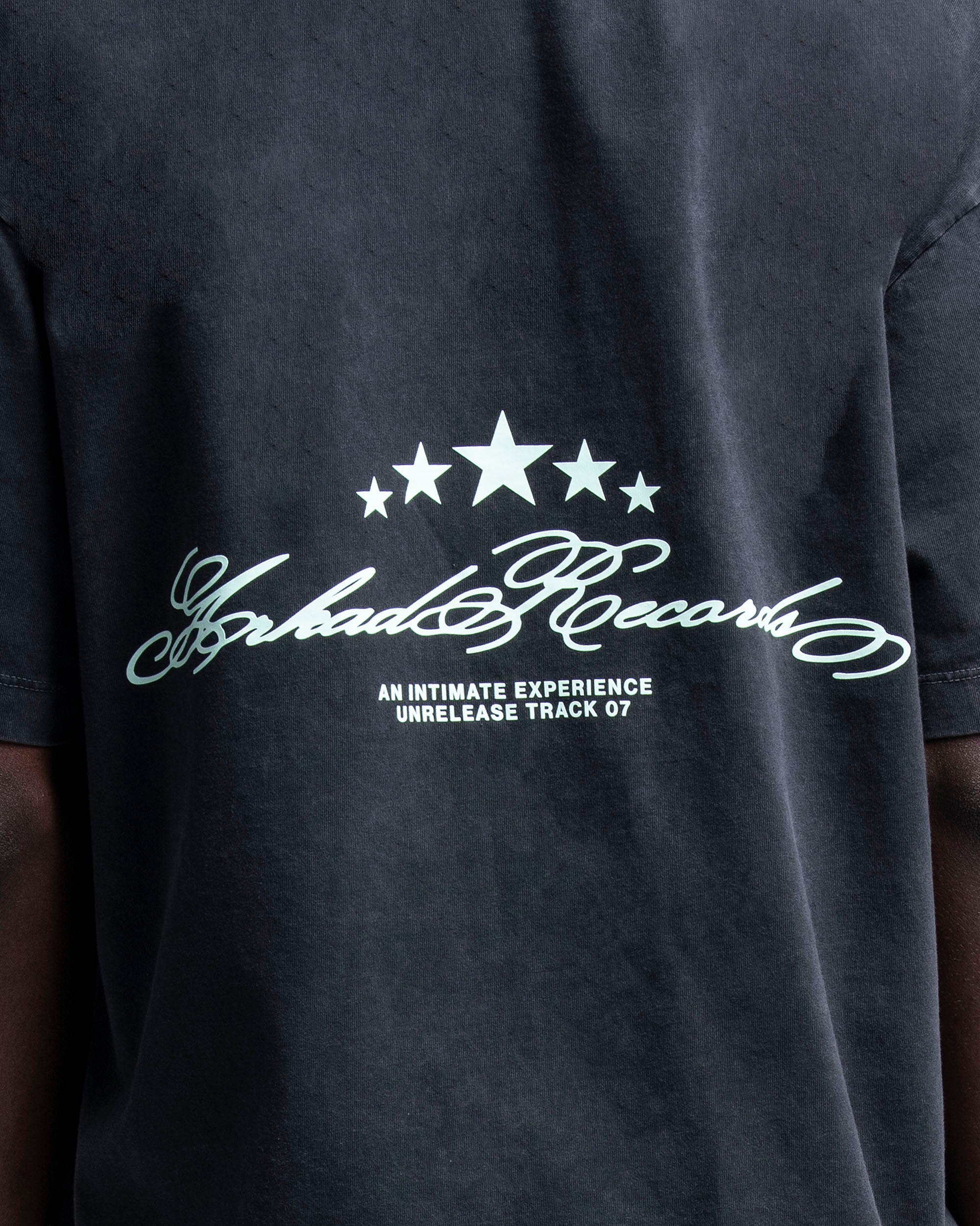 Washed Tshirt Negra Black Panther