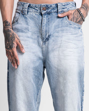 Jean Azul Claro Pinzas