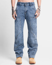 Denim Pant Azul Cortes