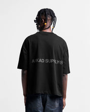 Tshirt Boxyfit Negra Arkad Supply