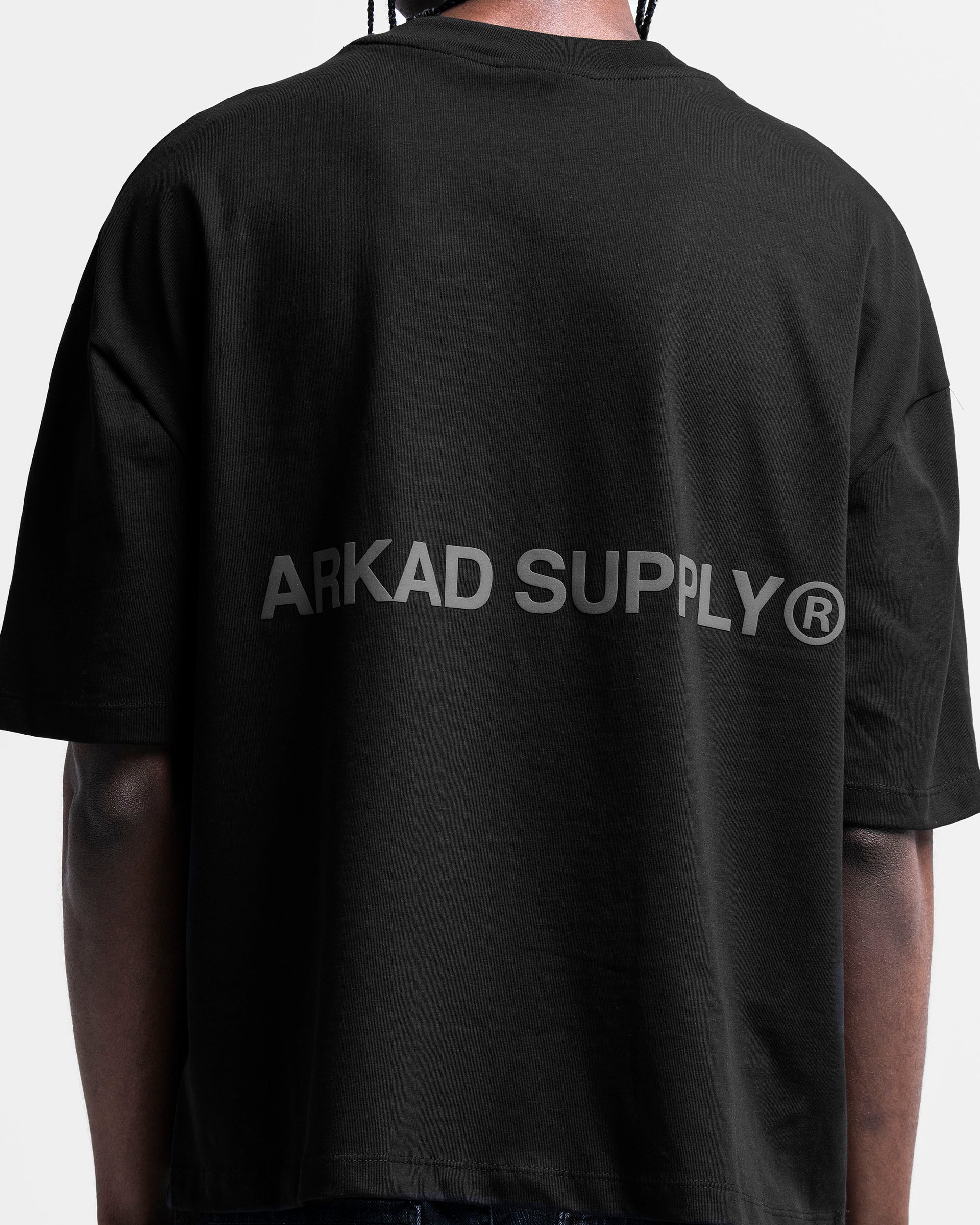Tshirt Boxyfit Negra Arkad Supply
