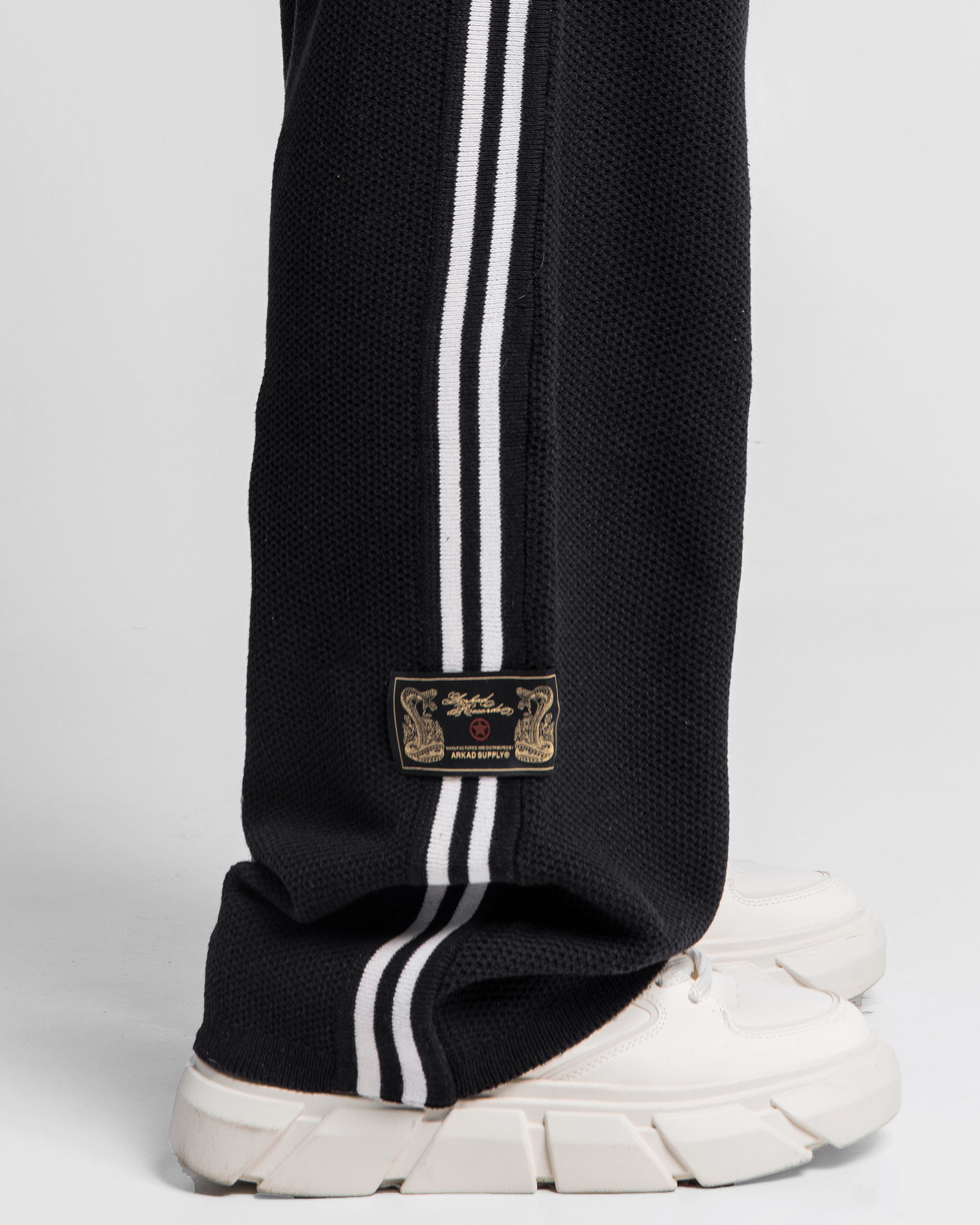 Knit Pant Records Negro