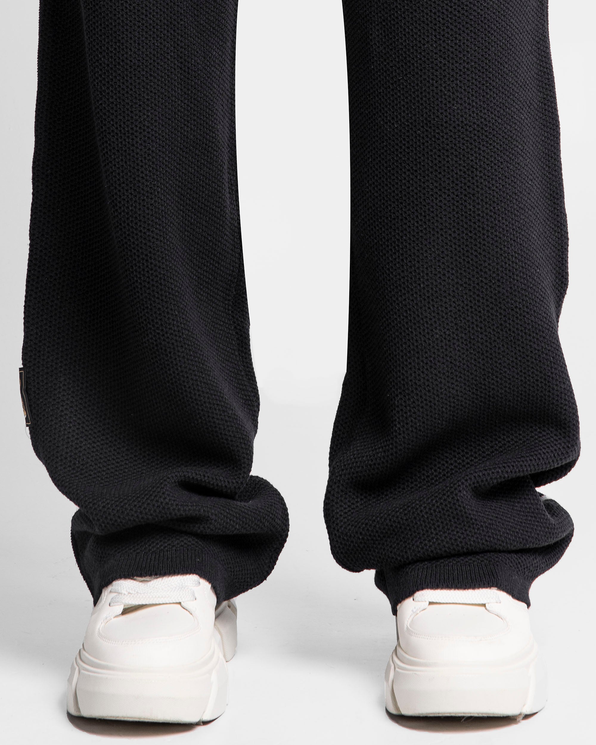 Knit Pant Records Negro