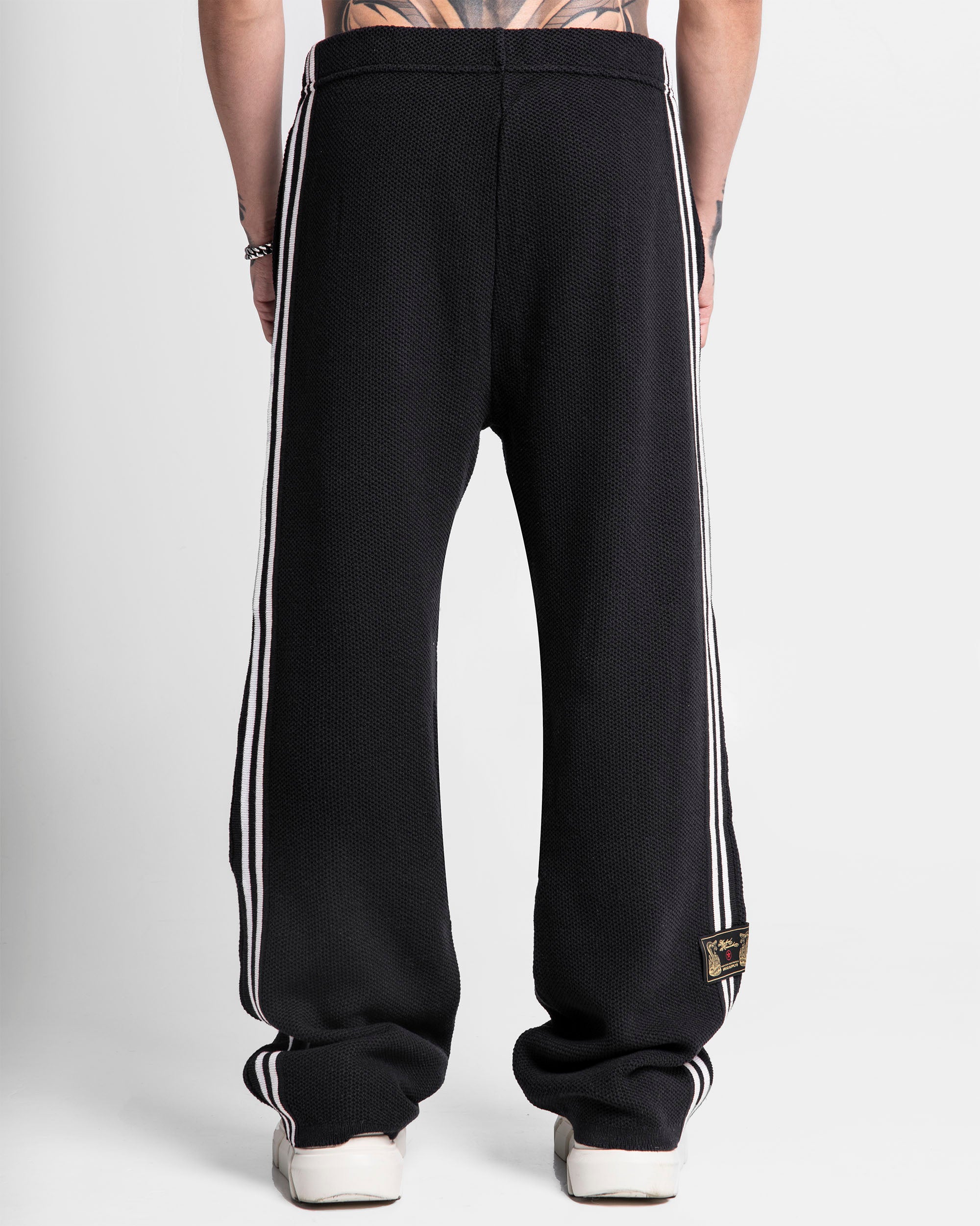 Knit Pant Records Negro