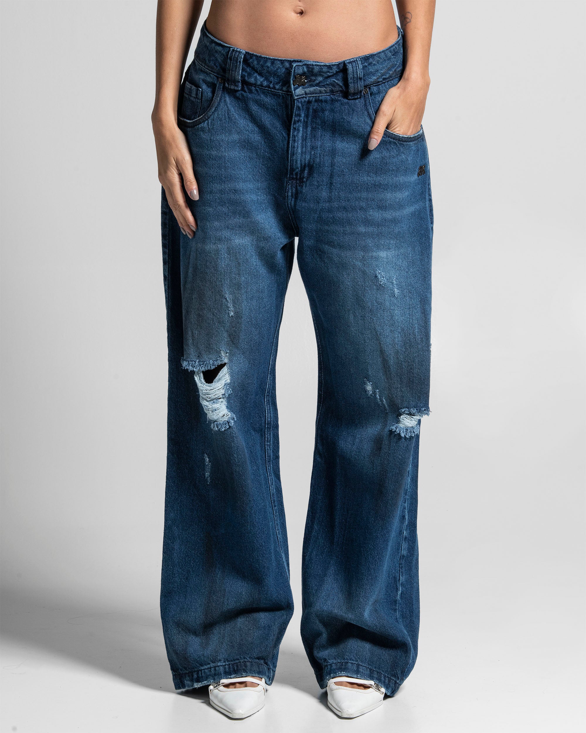 Denim Pant Azul Laser Arkad.Clo- Unisex