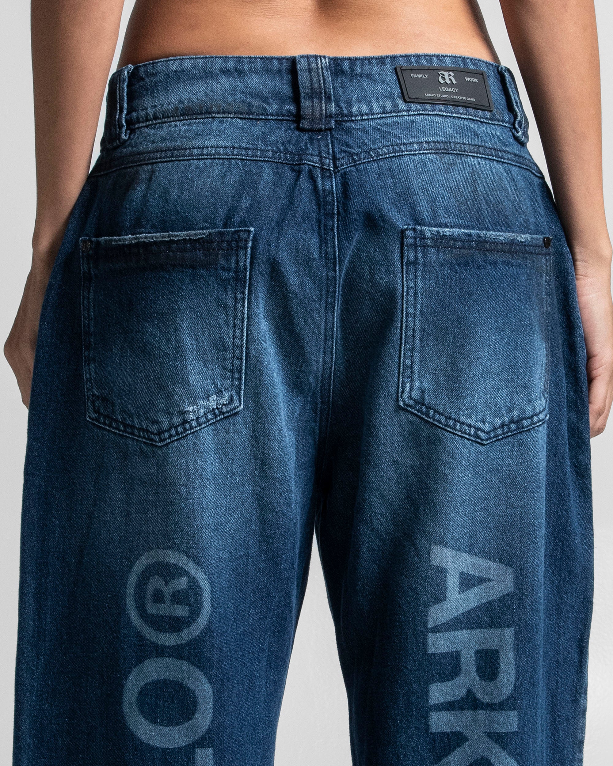 Denim Pant Azul Laser Arkad.Clo- Unisex