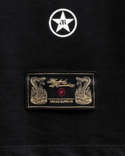 Tshirt Oversize Negra Estrellas