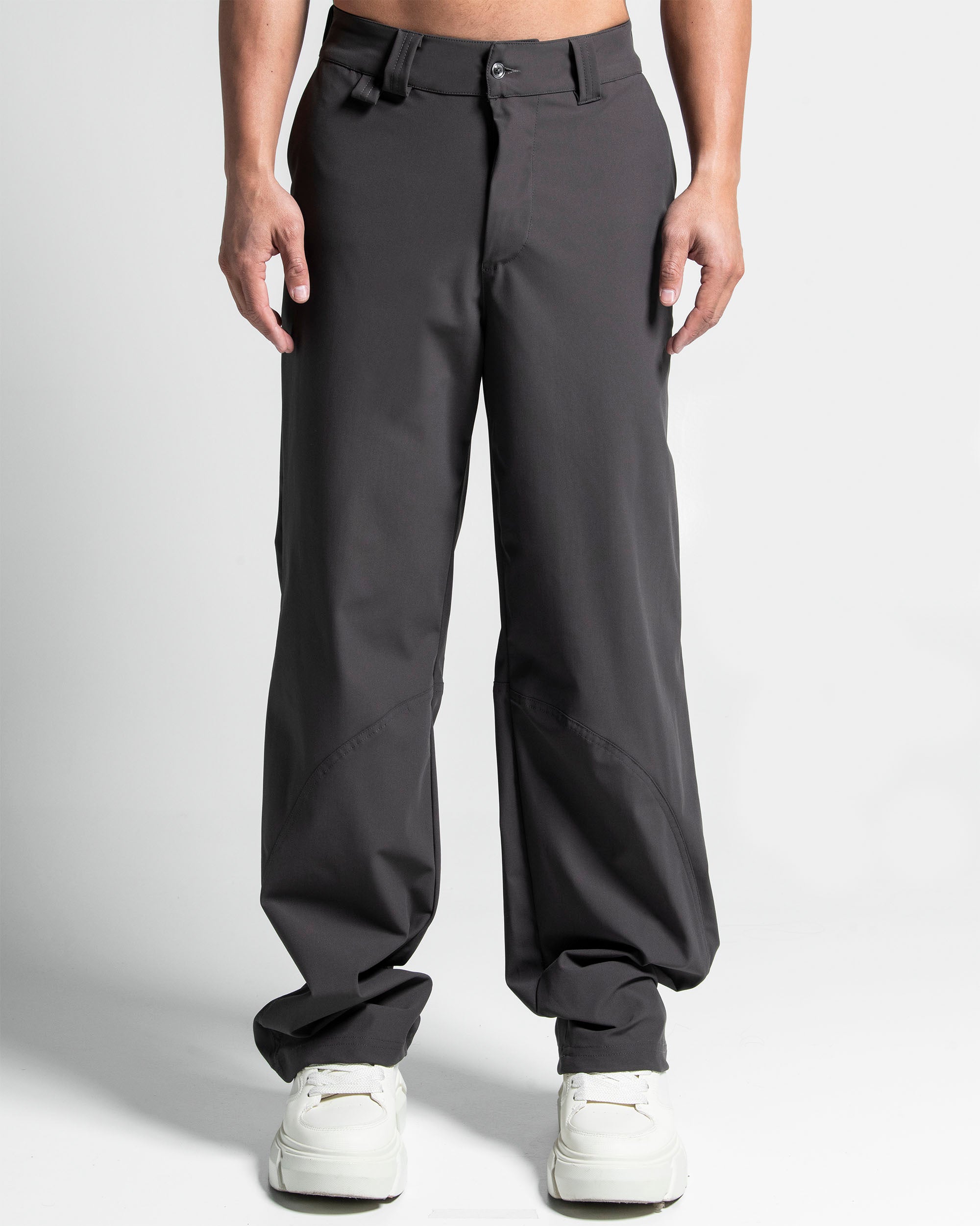 Tailored Pant Gris Oscuro