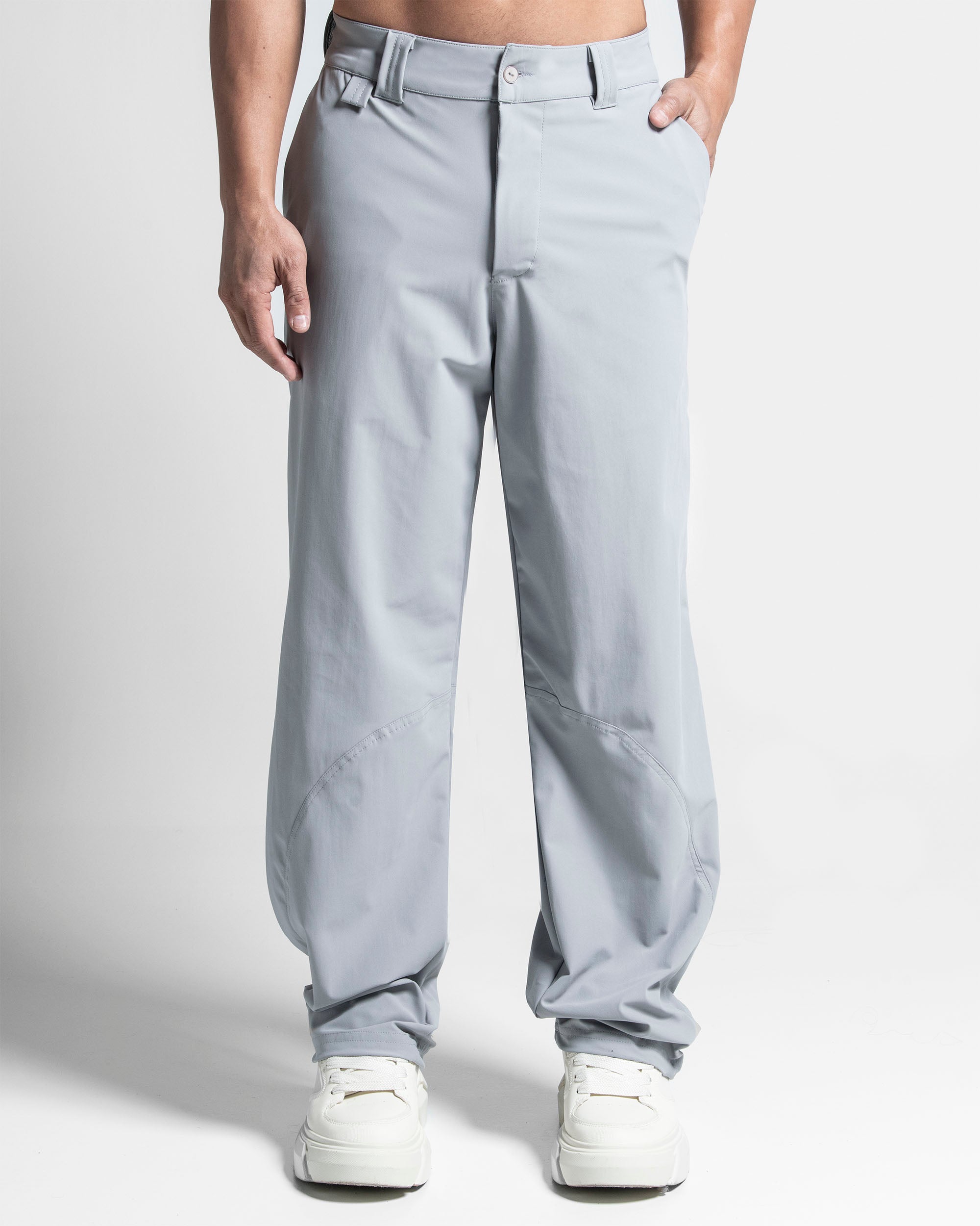 Tailored Pant Gris Claro