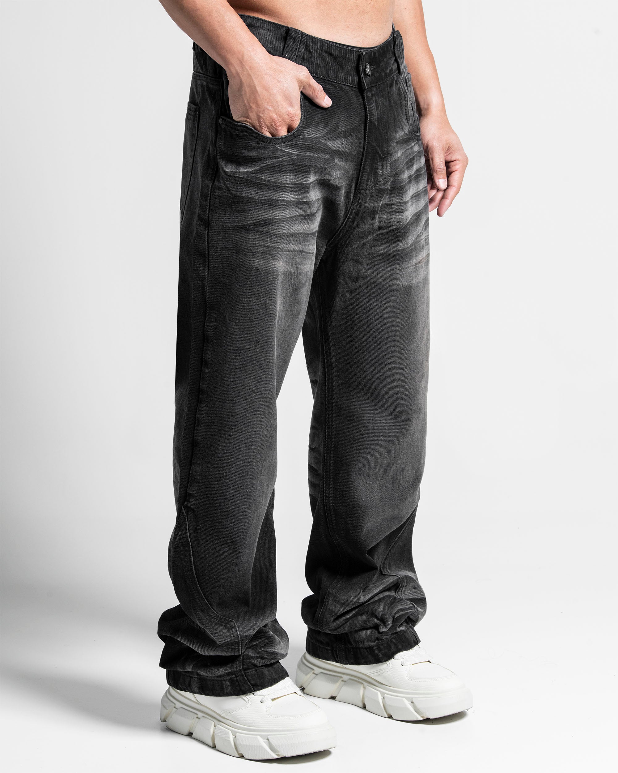 Black Denim Pant