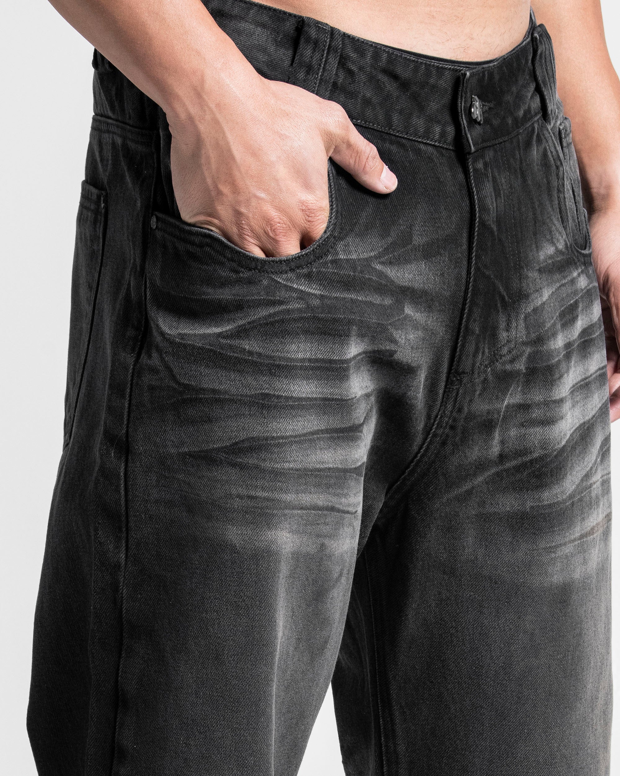 Black Denim Pant