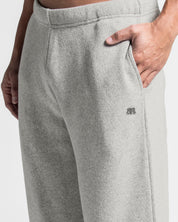 Knit Pant Gris Con Cafe