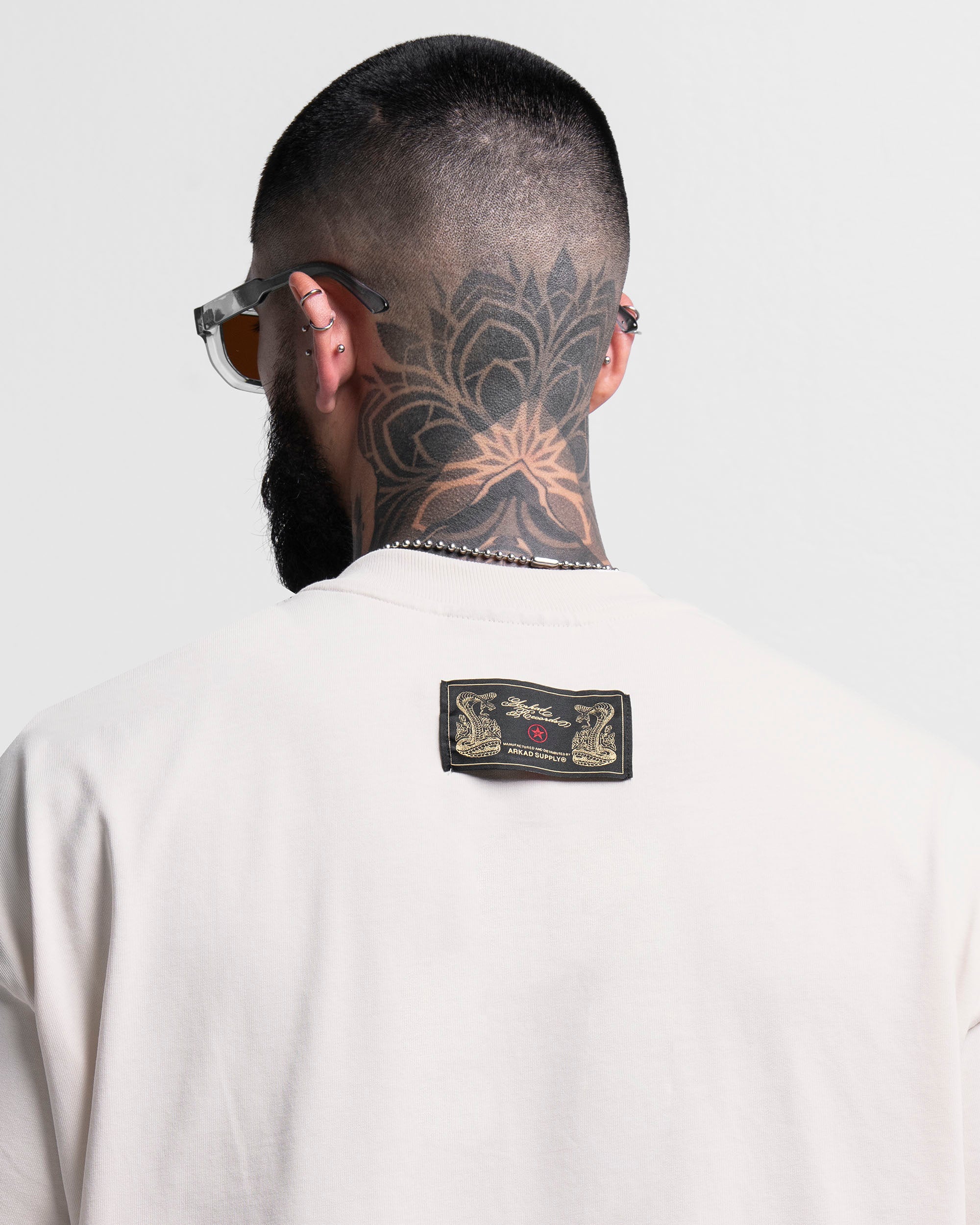 Tshirt Caqui Arkad Records