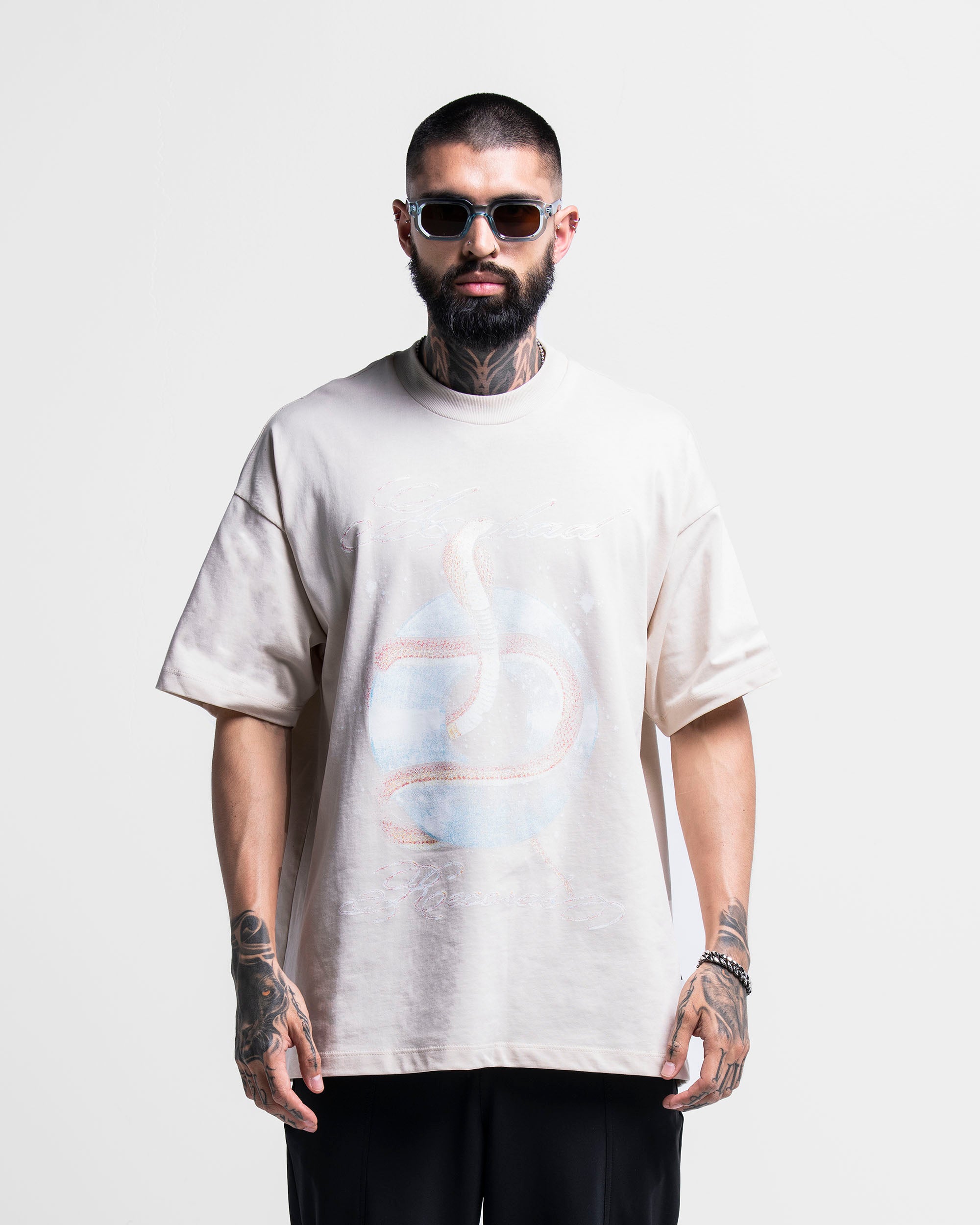 Tshirt Caqui Arkad Records