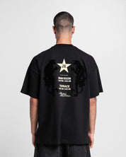 Tshirt Oversize Negra Velvet Records