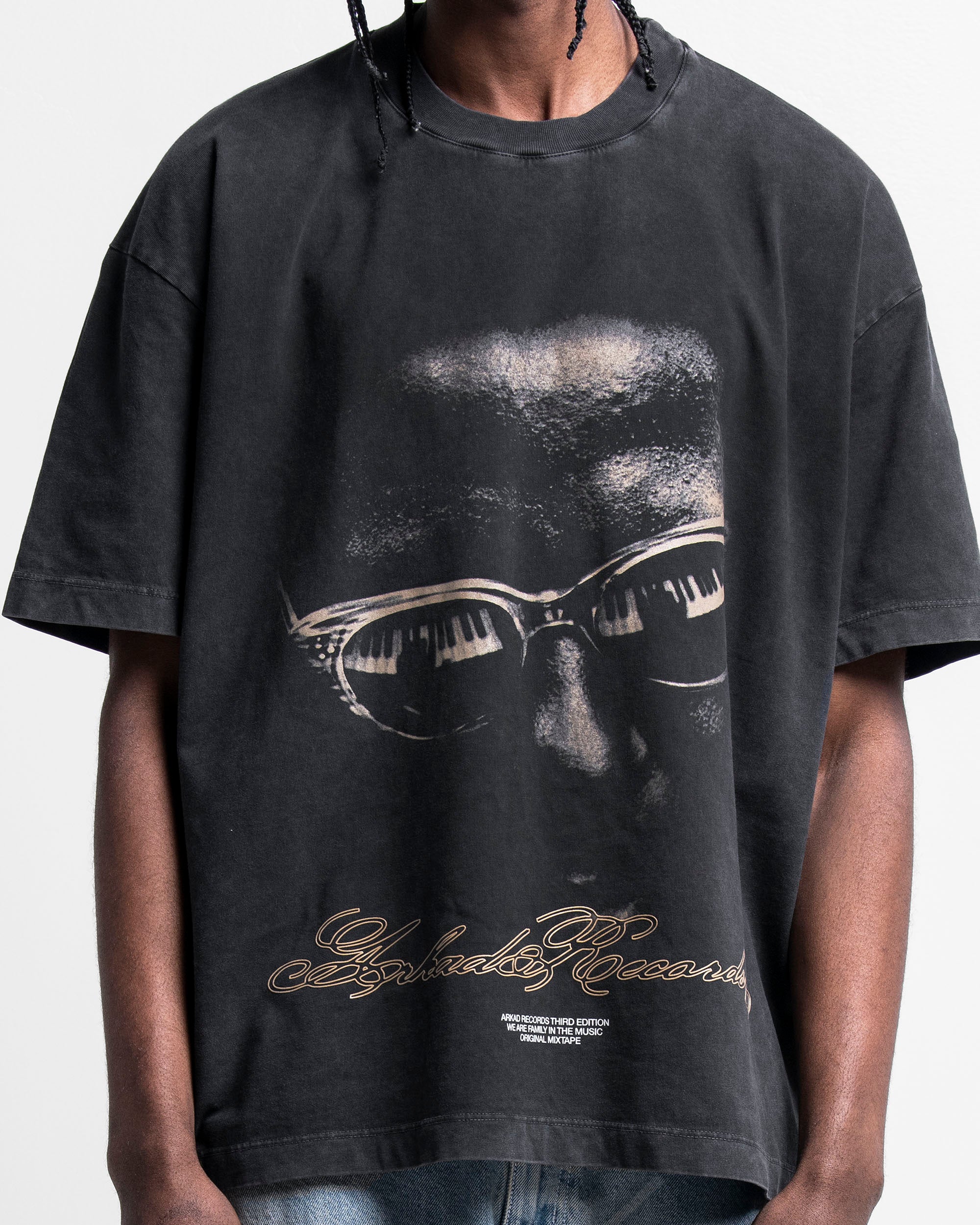 Washed Tshirt Oversize Piano