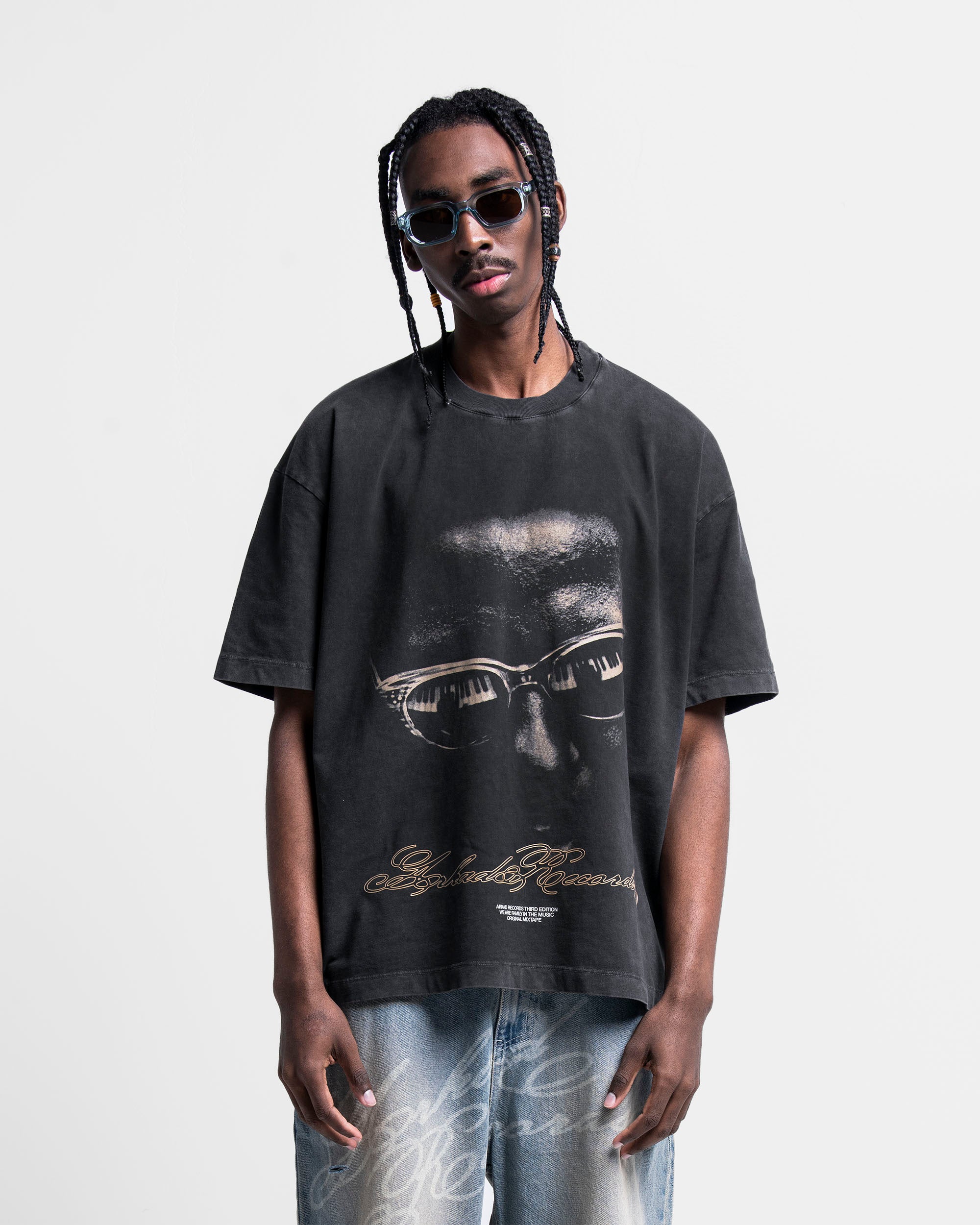 Washed Tshirt Oversize Piano