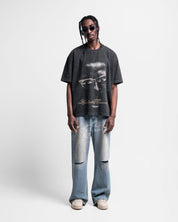 Washed Tshirt Oversize Piano
