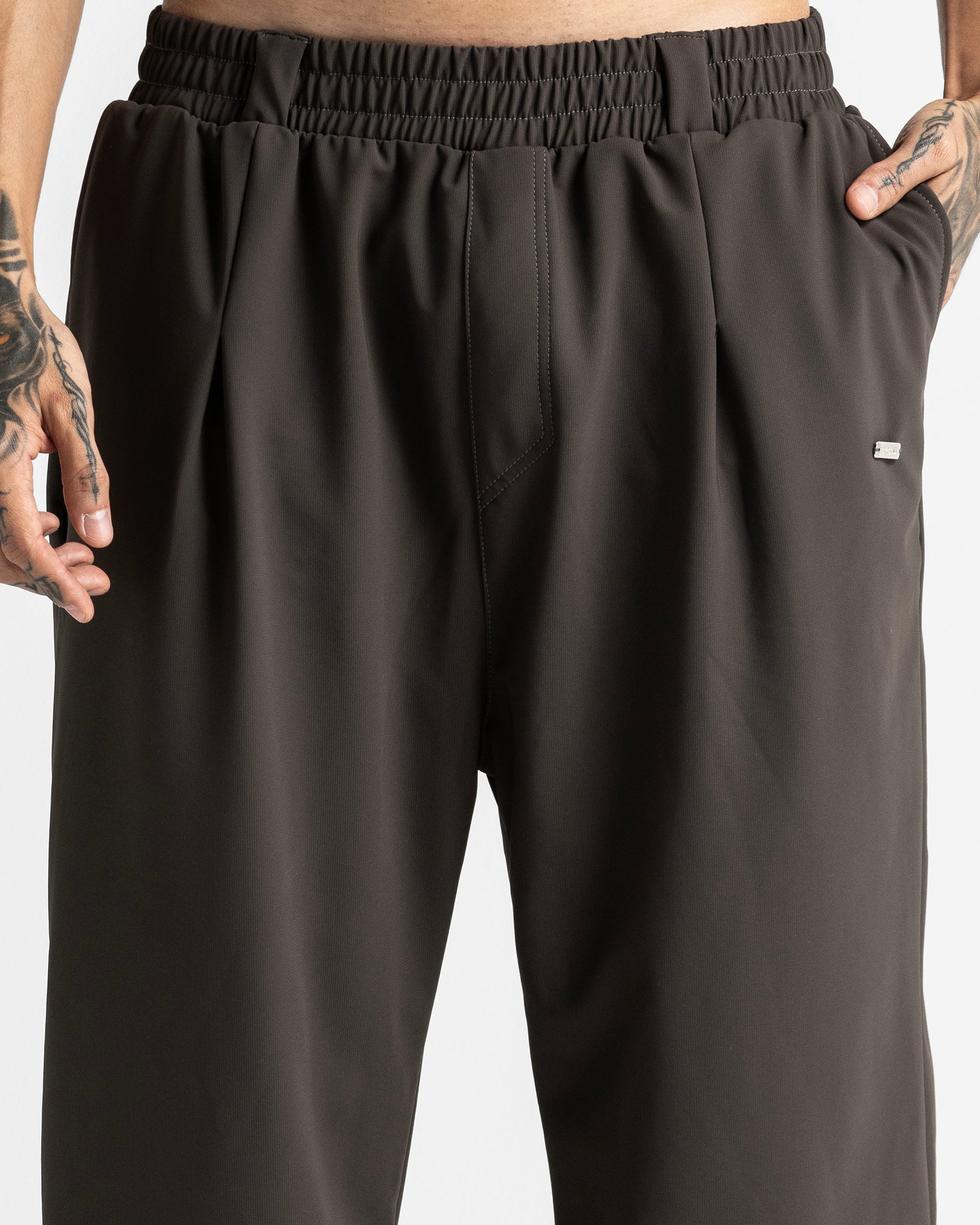 Tailored Relaxed Fit Gris