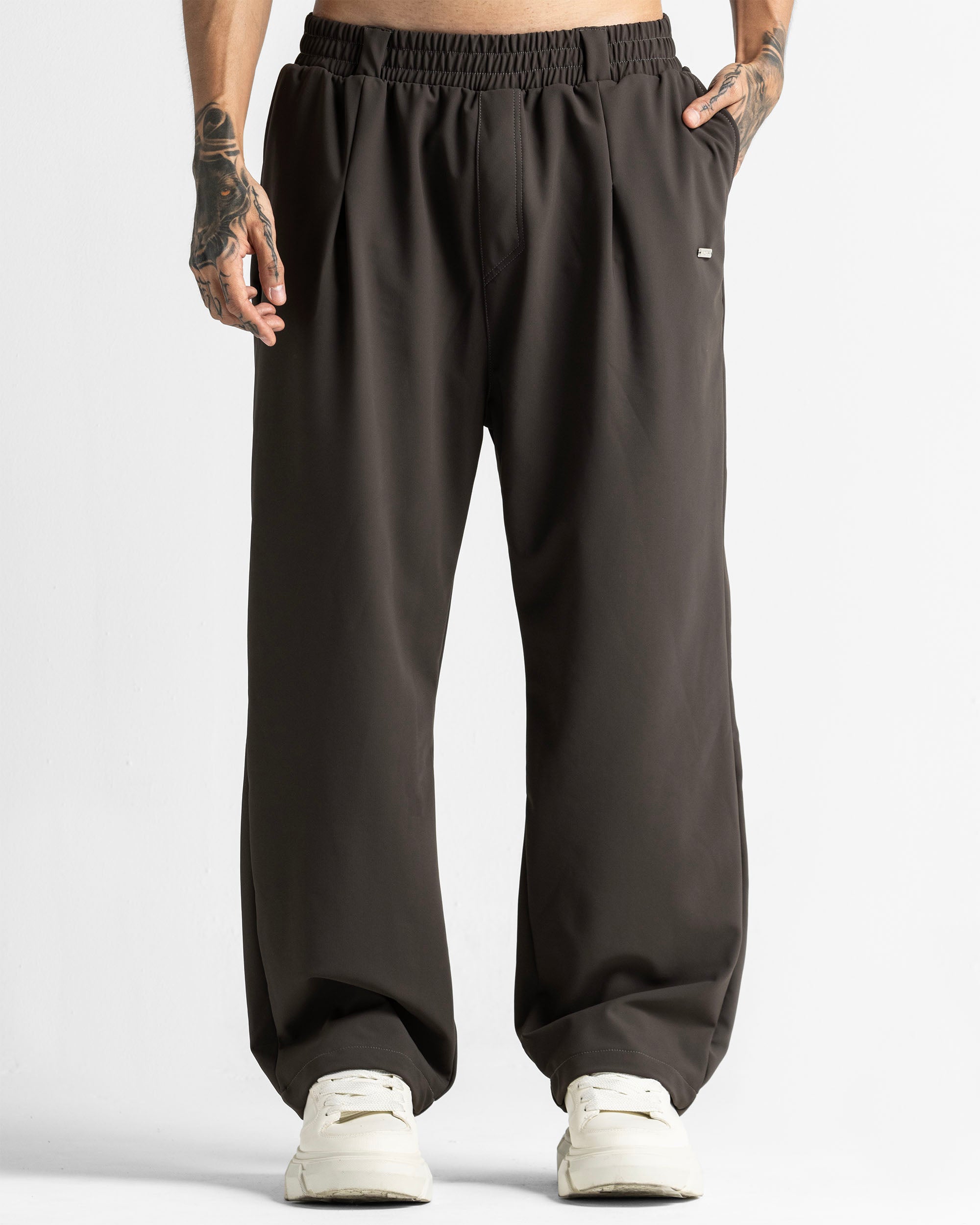 Tailored Relaxed Fit Gris