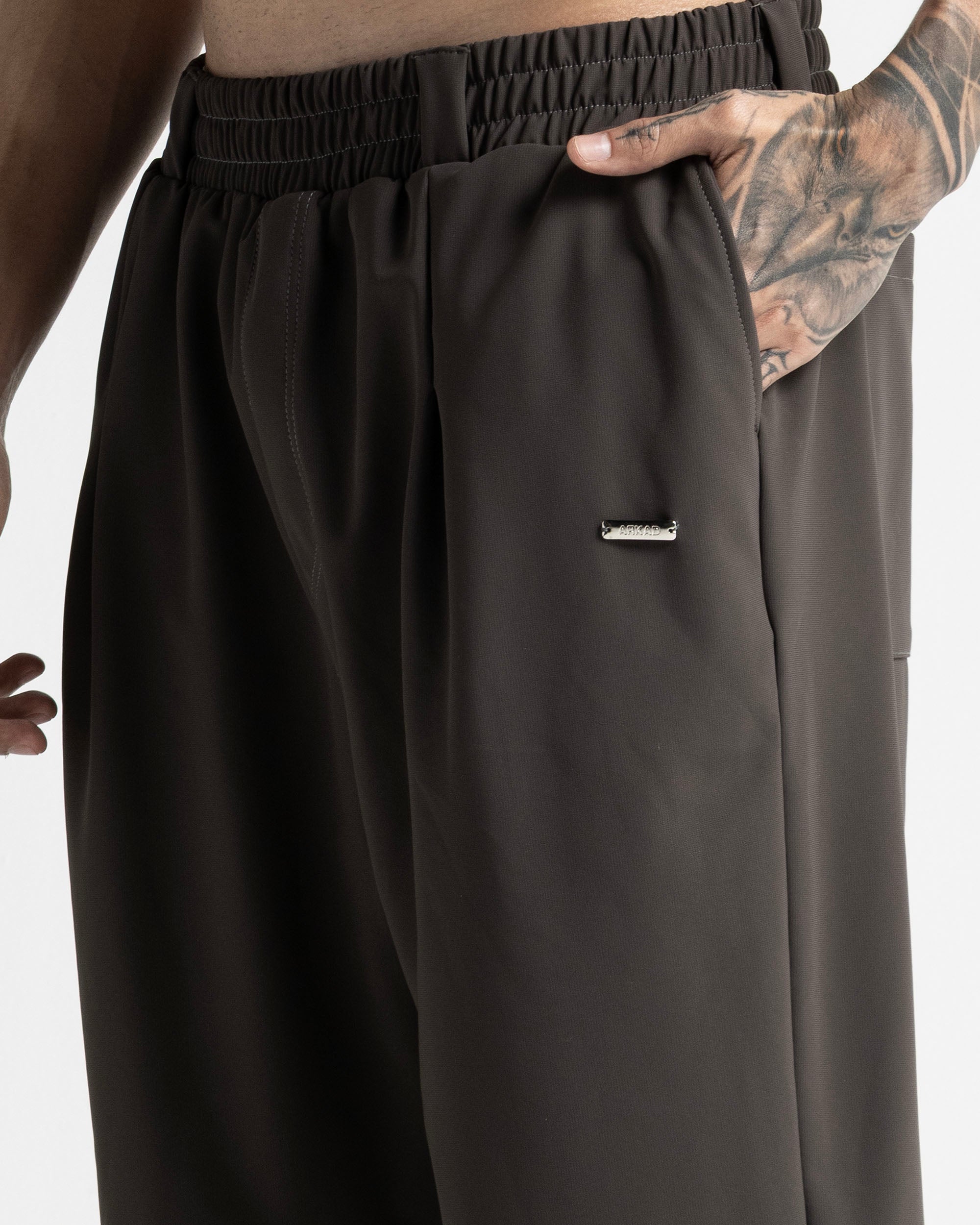 Tailored Relaxed Fit Gris