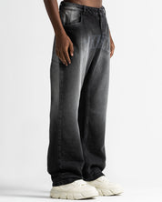 Denim Pant Negro Laser
