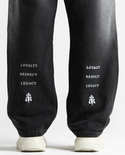 Denim Pant Negro Laser