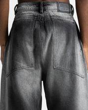 Denim Pant Negro Laser