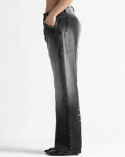 Denim Pant Negro Laser