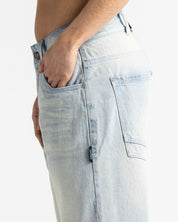 Light Jean Estampado Azul