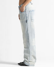 Light Jean Estampado Azul