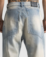 Dirty Jean Printed Beige