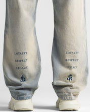 Dirty Jean Printed Beige