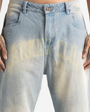 Dirty Jean Printed Beige