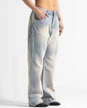 Dirty Jean Printed Beige