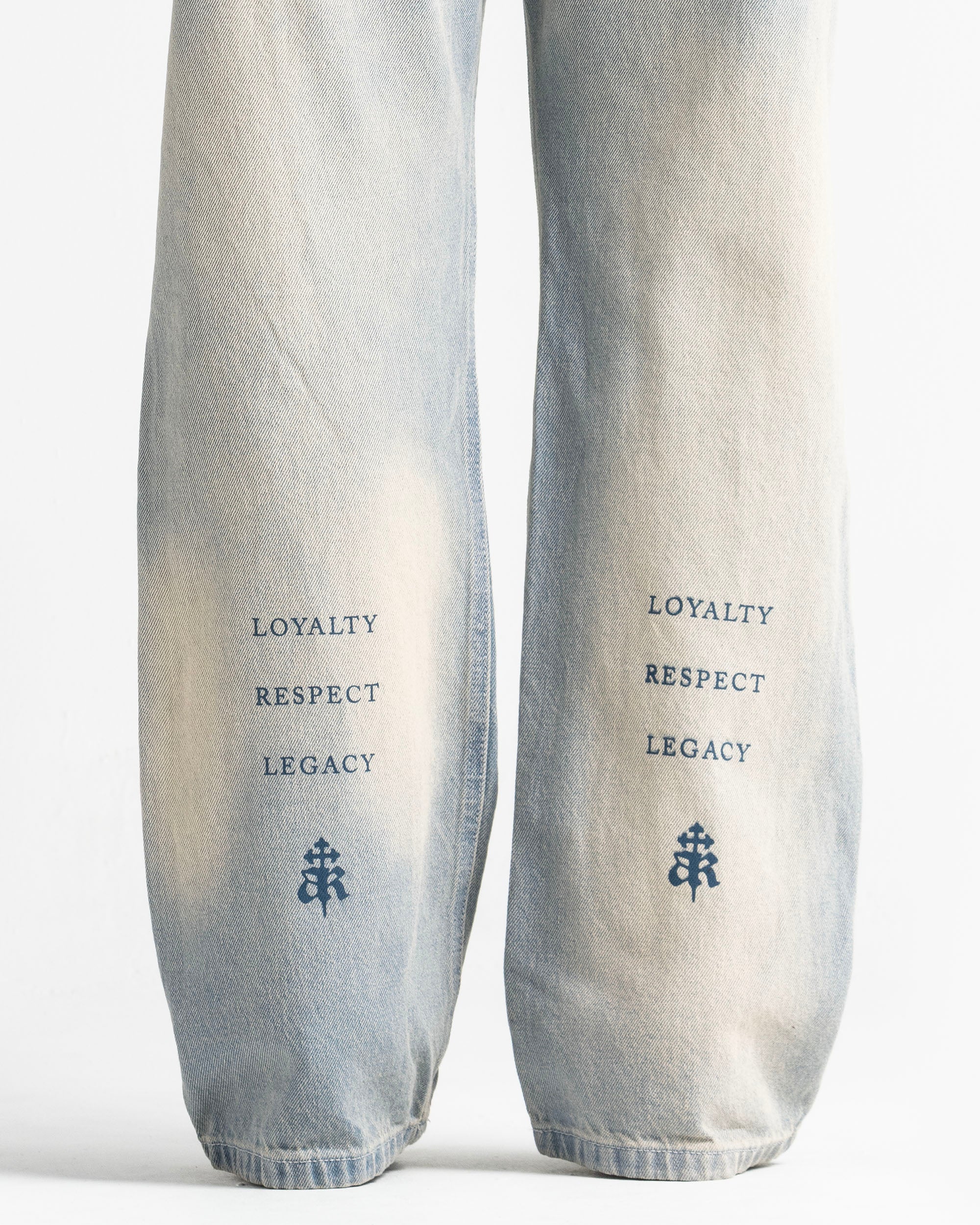 Dirty Jean Printed Beige