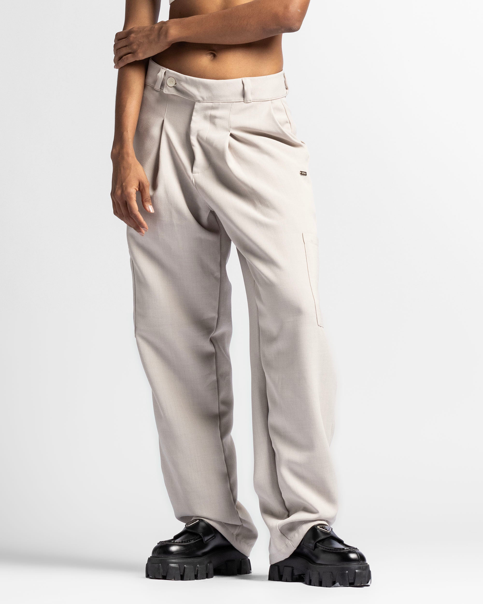 Tailored Pant Taupe - Unisex