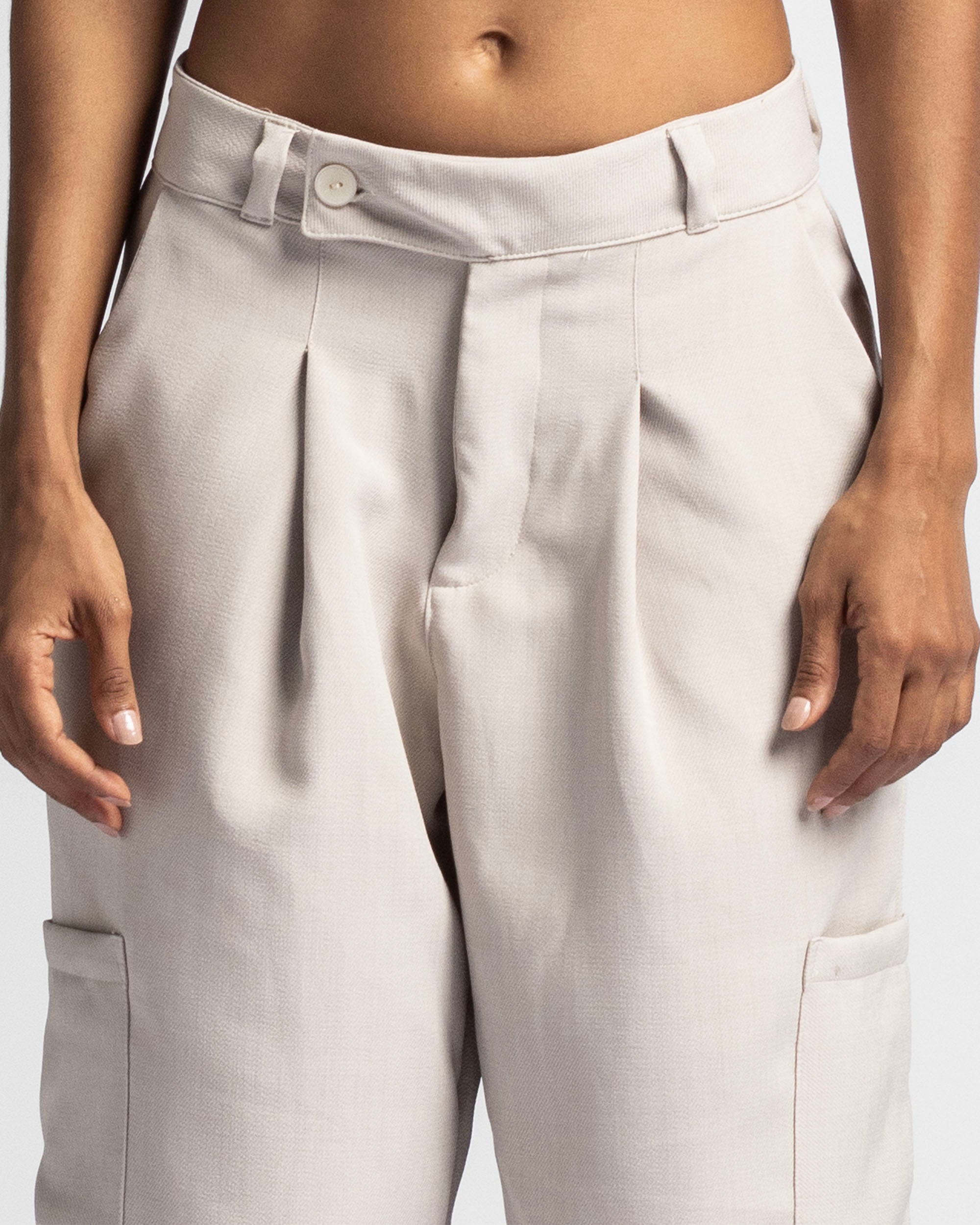 Tailored Pant Taupe - Unisex