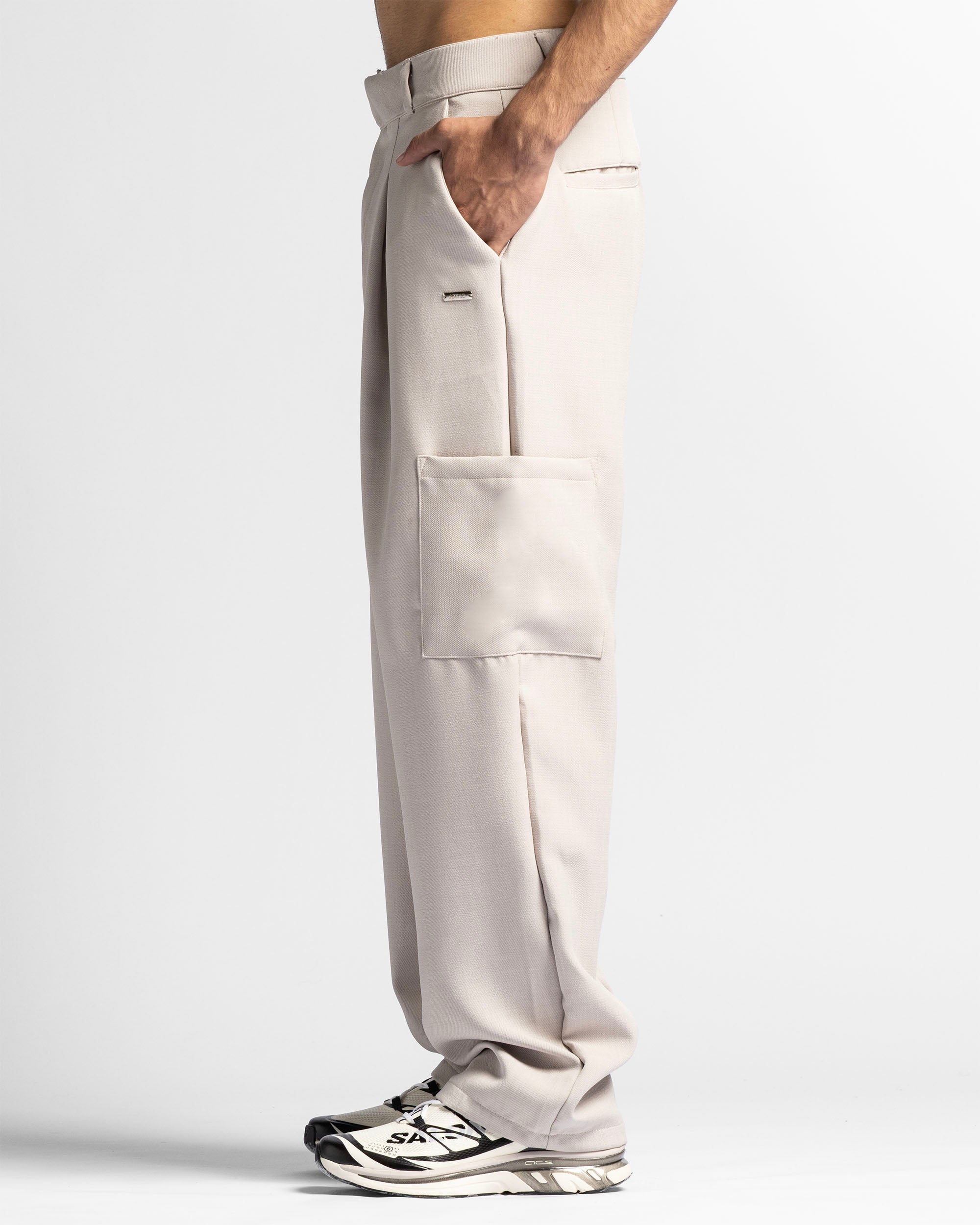 Cargo Tailored Pant Taupe