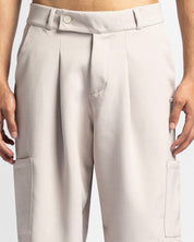 Cargo Tailored Pant Taupe