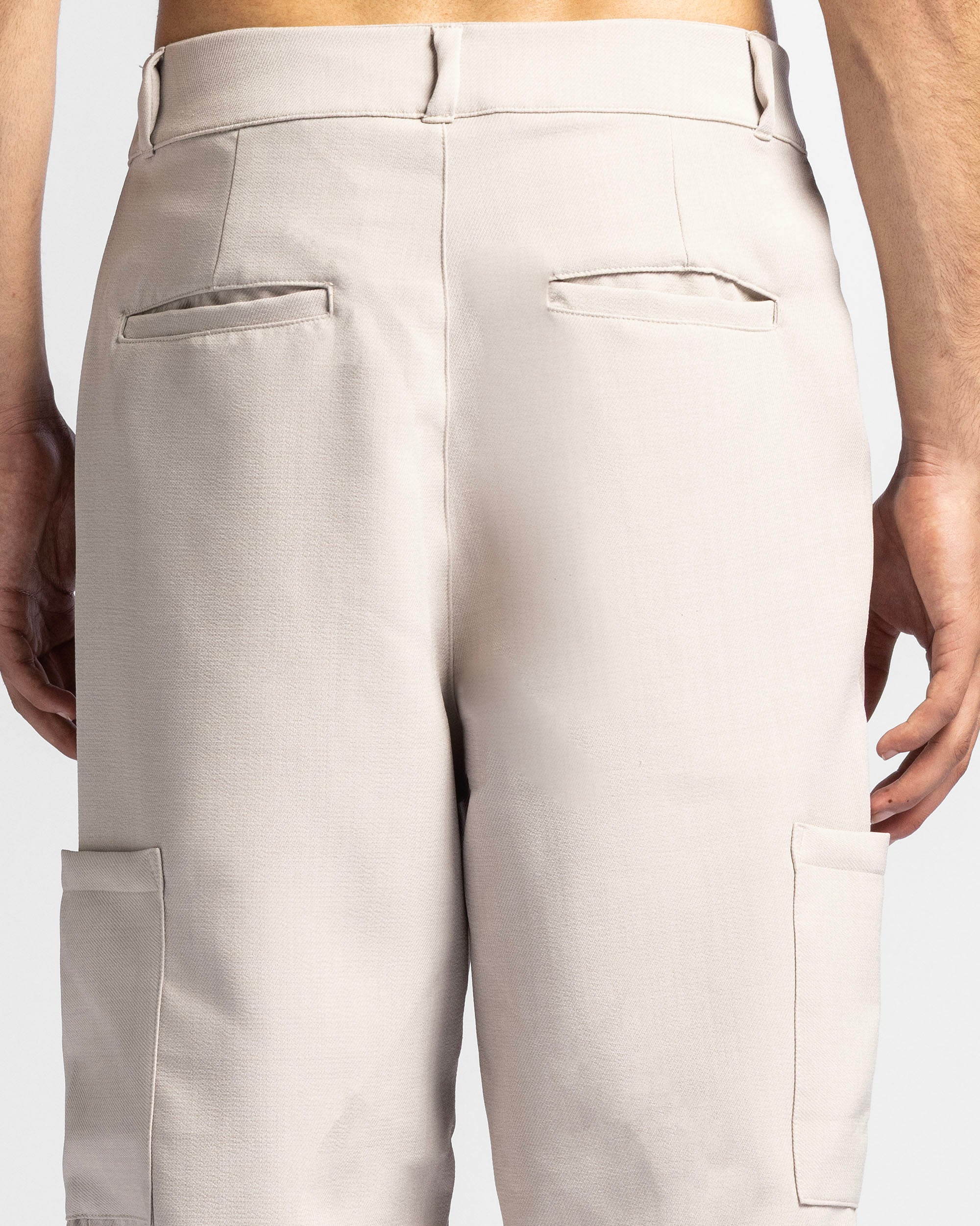 Cargo Tailored Pant Taupe
