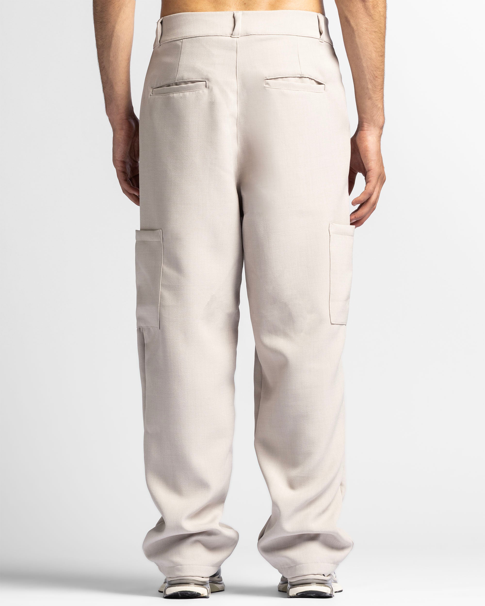 Cargo Tailored Pant Taupe