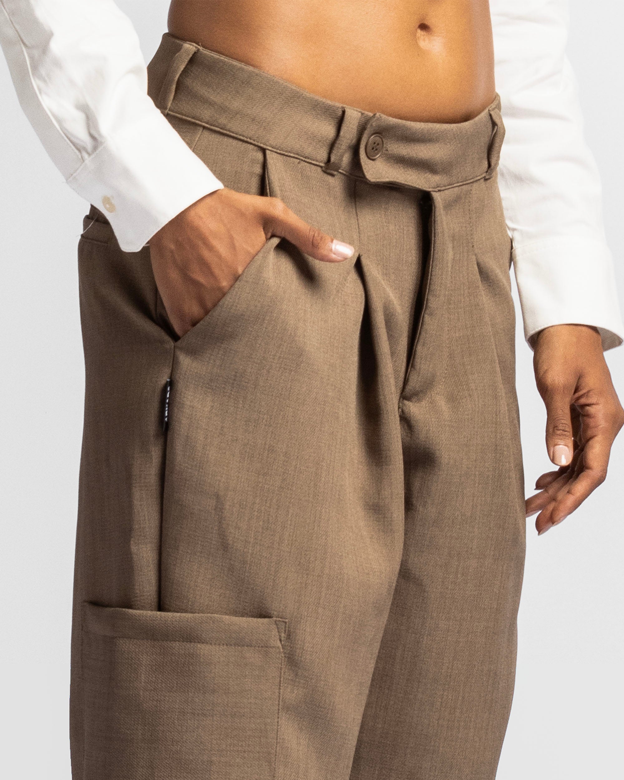 Tailored Pant Sand - Unisex