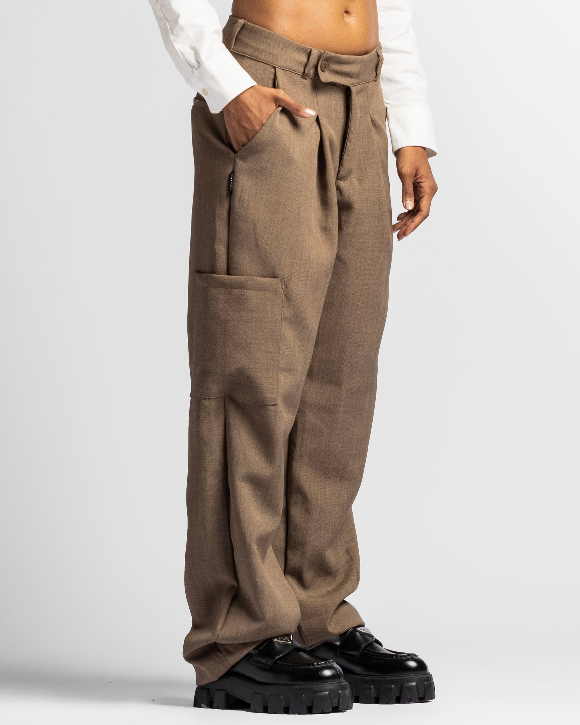 Tailored Pant Sand - Unisex