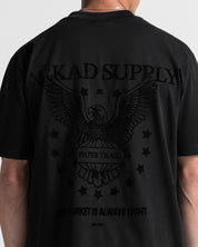 Tshirt Regular Fit Velvet Negra Paper Trail