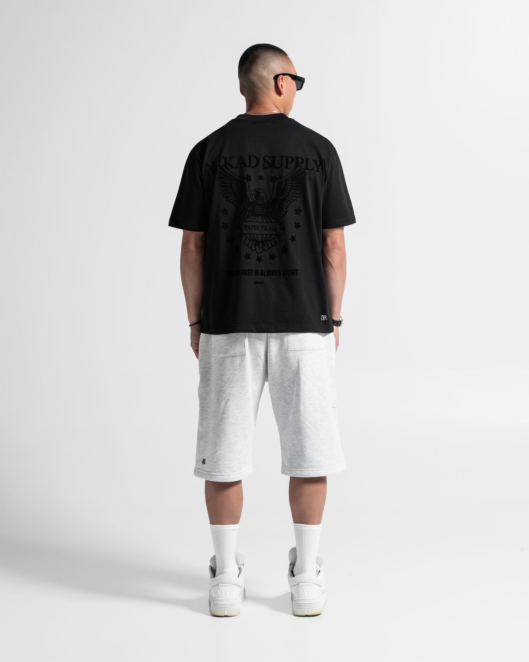 Tshirt Regular Fit Velvet Negra Paper Trail